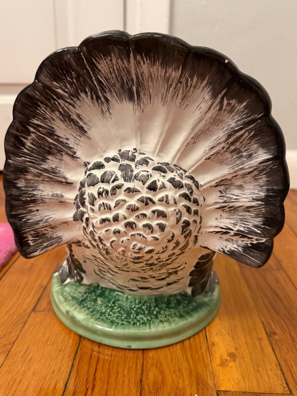 Vintage Hand Painted Italian Turkey Soup Tureen DY Bresolin Made in Italy - Picture 3 of 9